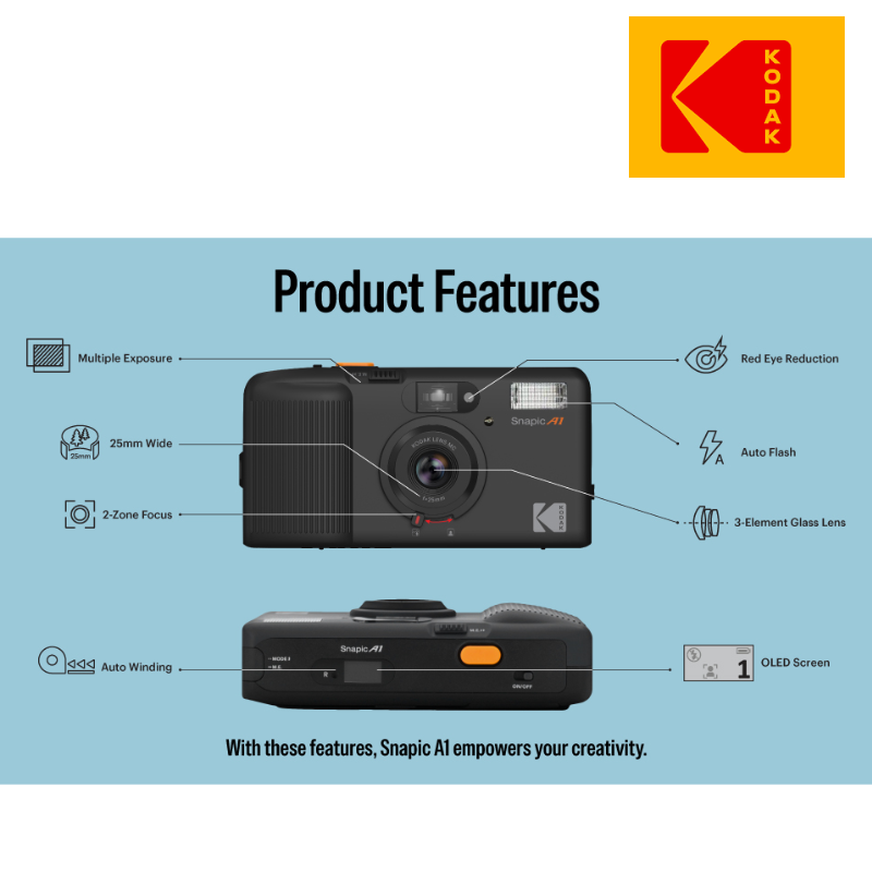 KODAK SNAPIC A1 GRIS 5